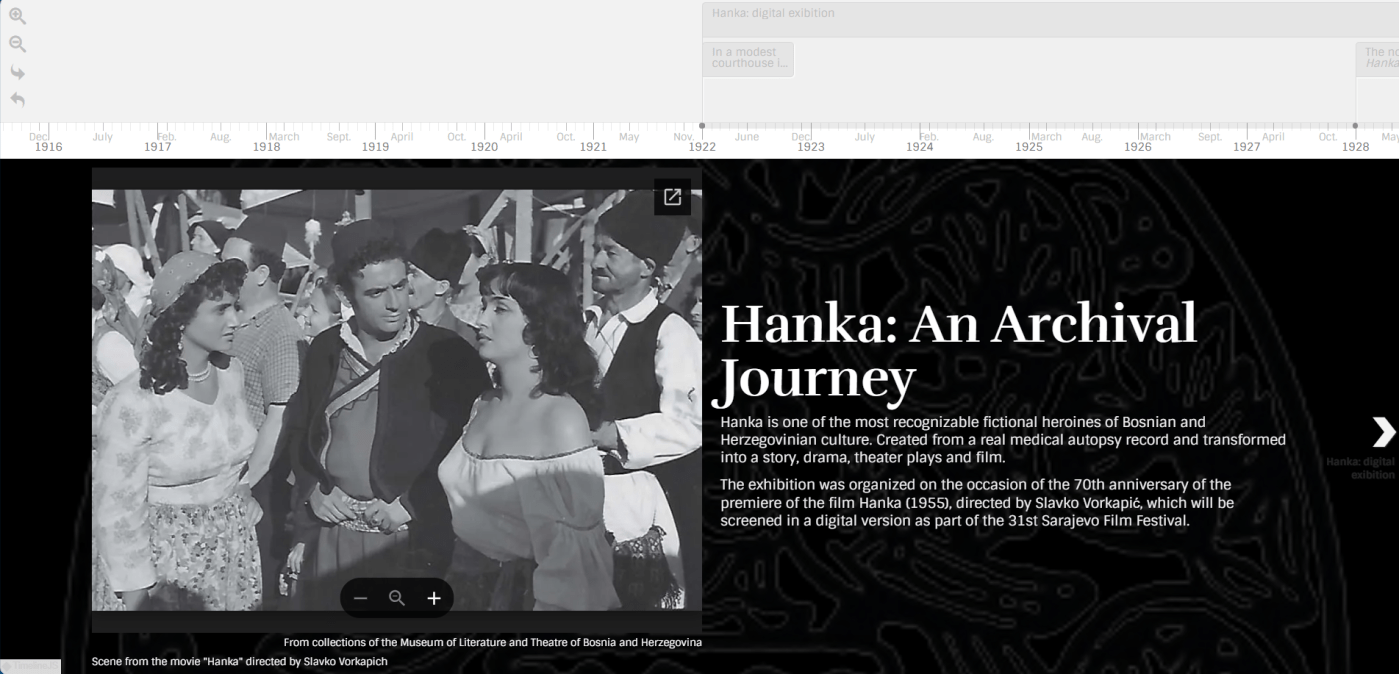 Screenshot of first page of the timeline available with click on the button at the bottom of this post.